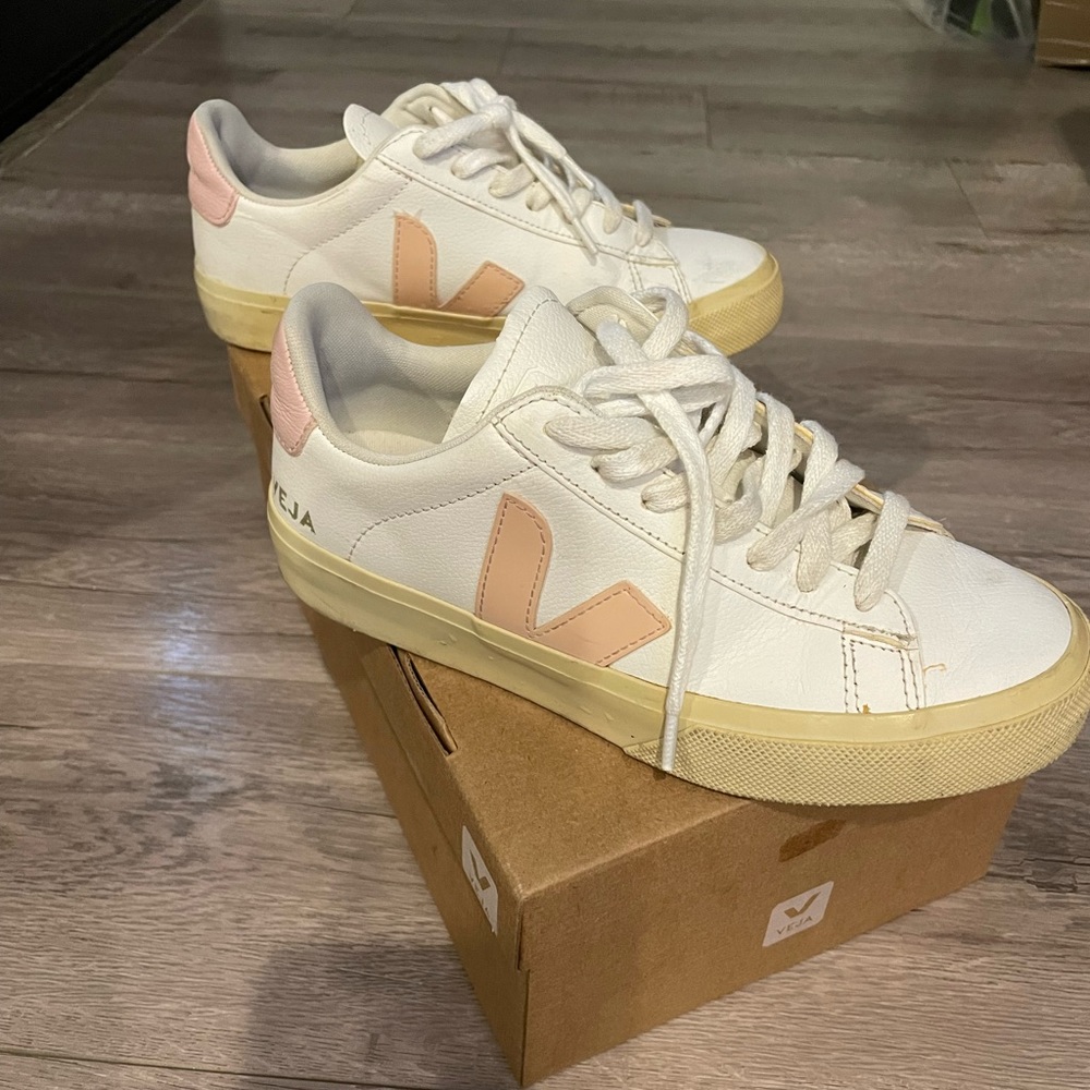 VEJA Campo Sneakers White/Petale